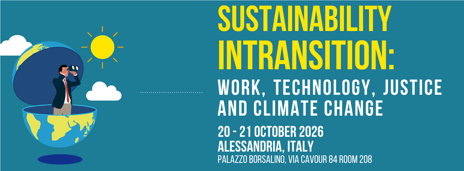 Sostenibilità in transizione: un convegno internazionale su lavoro, tecnologia, giustizia e clima
