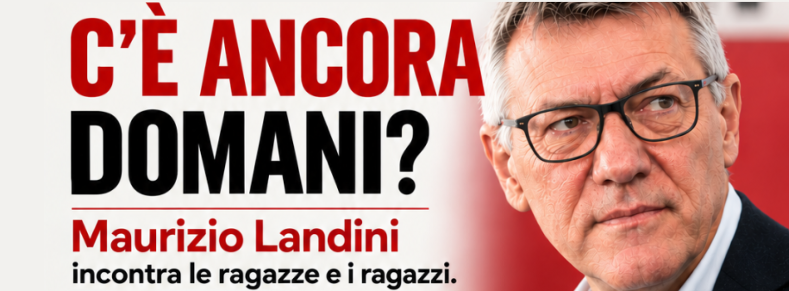 20 ottobre - Maurizio Landini dialoga con il mondo giovanile su futuro, diritti e giustizia sociale